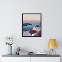 Load image into Gallery viewer, "Golden Sunset" Premium Framed Vertical Print