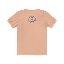 Load image into Gallery viewer, TJDRAW Navy Academy Jersey Short Sleeve Tee