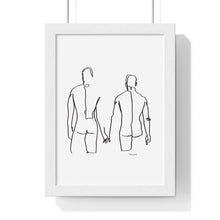 Load image into Gallery viewer, Tjdraw “Forever” Framed Vertical Poster