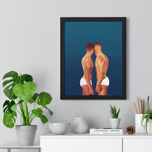 Load image into Gallery viewer, "Finding You" Premium Framed Vertical Print