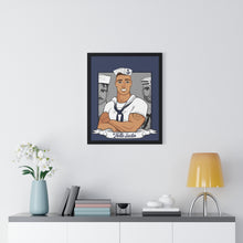 Load image into Gallery viewer, "Hello Sailor" Framed Vertical Print
