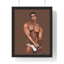 Load image into Gallery viewer, "Stretch" Premium Framed Vertical Print