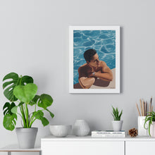 Load image into Gallery viewer, Tjdraw "Ed" Premium Framed Vertical Poster