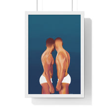 Load image into Gallery viewer, "Finding You" Premium Framed Vertical Print