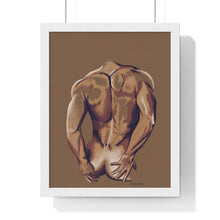 Load image into Gallery viewer, Tjdraw “ Thomas” Framed Vertical Poster
