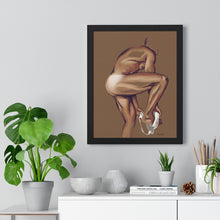 Load image into Gallery viewer, Tjdraw “The way you said goodbye” Framed Vertical Poster