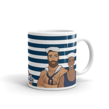 Load image into Gallery viewer, Hello Sailor White glossy mug
