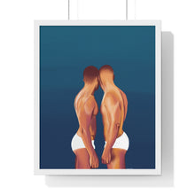 Load image into Gallery viewer, "Finding You" Premium Framed Vertical Print