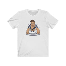 Load image into Gallery viewer, TJDRAW Sailor Born Free Jersey Short Sleeve Tee