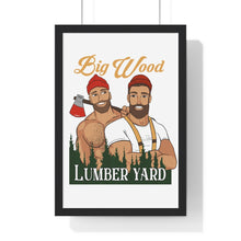 Load image into Gallery viewer, "Big Wood" Framed Vertical Print
