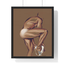 Load image into Gallery viewer, Tjdraw “The way you said goodbye” Framed Vertical Poster