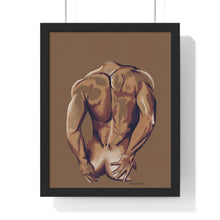 Load image into Gallery viewer, Tjdraw “ Thomas” Framed Vertical Poster