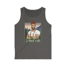 Load image into Gallery viewer, TJDRAW Big Wood Lumber yard Men's Softstyle Tank Top