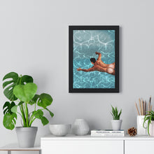 Load image into Gallery viewer, "Stillness Of The Mind" Premium Framed Vertical Poster