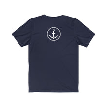 Load image into Gallery viewer, TJDRAW Navy Academy Jersey Short Sleeve Tee