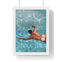 Load image into Gallery viewer, "Stillness Of The Mind" Premium Framed Vertical Poster