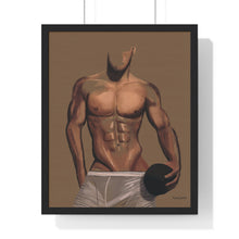 Load image into Gallery viewer, "Play Ball" Premium Framed Vertical Print