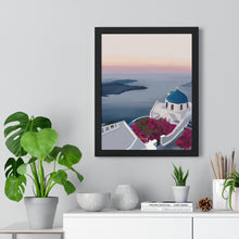 Load image into Gallery viewer, "Golden Sunset" Premium Framed Vertical Print