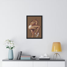 Load image into Gallery viewer, Tjdraw “The way you said goodbye” Framed Vertical Poster