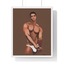 Load image into Gallery viewer, "Stretch" Premium Framed Vertical Print