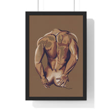 Load image into Gallery viewer, Tjdraw “ Thomas” Framed Vertical Poster