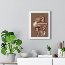 Load image into Gallery viewer, Tjdraw “The way you said goodbye” Framed Vertical Poster