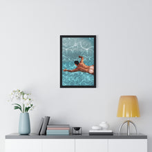 Load image into Gallery viewer, "Stillness Of The Mind" Premium Framed Vertical Poster