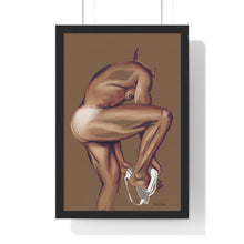 Load image into Gallery viewer, Tjdraw “The way you said goodbye” Framed Vertical Poster