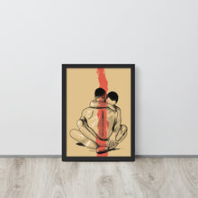 Load image into Gallery viewer, Art Print "Safe in your arms"