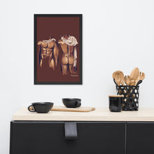 Load image into Gallery viewer, Premium Framed Vertical Print "Magnus & Cecilia"