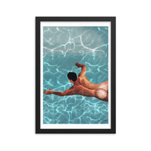 Load image into Gallery viewer, "Stillness of the mind" Premium Framed Vertical Print