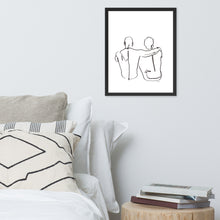 Load image into Gallery viewer, "Always" Premium Framed Vertical Print