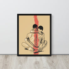 Load image into Gallery viewer, Art Print "Safe in your arms"