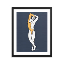 Load image into Gallery viewer, "Into the Blue" Premium Framed Vertical Print