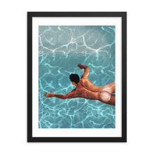 Load image into Gallery viewer, "Stillness of the mind" Premium Framed Vertical Print