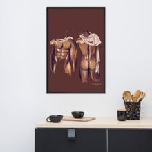 Load image into Gallery viewer, Premium Framed Vertical Print "Magnus & Cecilia"