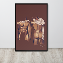 Load image into Gallery viewer, Premium Framed Vertical Print "Magnus & Cecilia"