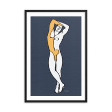 Load image into Gallery viewer, "Into the Blue" Premium Framed Vertical Print