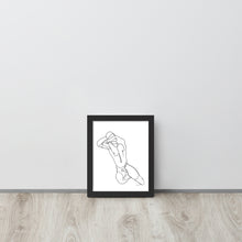 Load image into Gallery viewer, Art Print "Hide and peak"