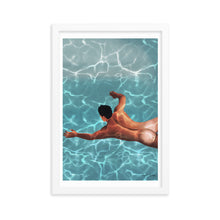 Load image into Gallery viewer, "Stillness of the mind" Premium Framed Vertical Print