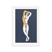 Load image into Gallery viewer, "Into the Blue" Premium Framed Vertical Print