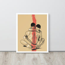 Load image into Gallery viewer, Art Print "Safe in your arms"