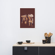 Load image into Gallery viewer, Premium Framed Vertical Print "Magnus & Cecilia"