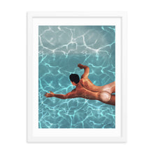 Load image into Gallery viewer, "Stillness of the mind" Premium Framed Vertical Print