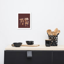 Load image into Gallery viewer, Premium Framed Vertical Print "Magnus & Cecilia"