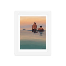 Load image into Gallery viewer, "Love on dusk" Premium Framed Vertical Print