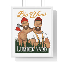 Load image into Gallery viewer, "Big Wood" Framed Vertical Print