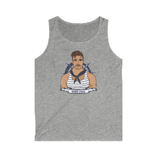 Load image into Gallery viewer, TJDRAW Born Free Sailor Men's Softstyle Tank Top
