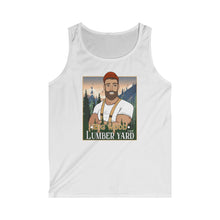 Load image into Gallery viewer, TJDRAW Big Wood Lumber yard Men's Softstyle Tank Top
