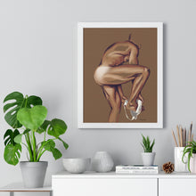Load image into Gallery viewer, Tjdraw “The way you said goodbye” Framed Vertical Poster